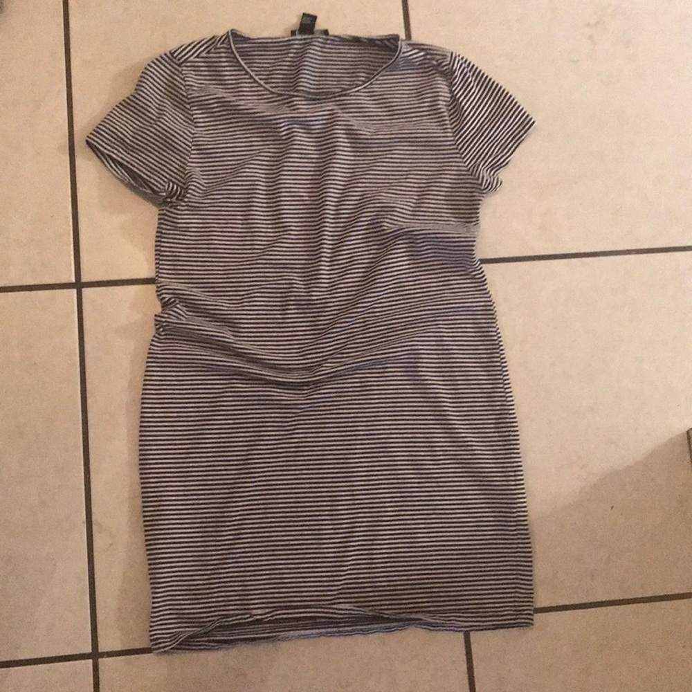 Striped T-Shirt Dress